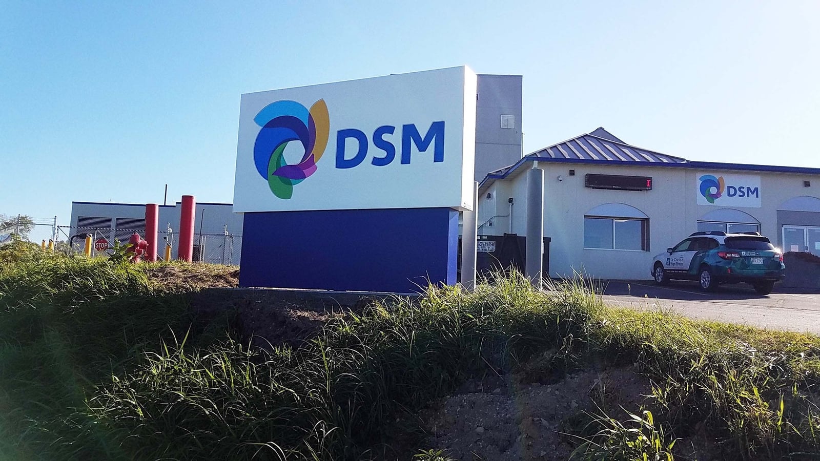 DSM Nutritional Products Sign Project La Crosse Sign Group